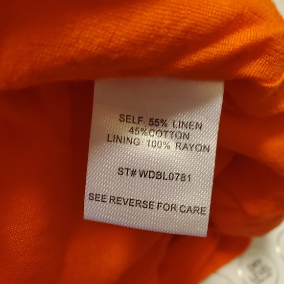 NWOT Lost + Wander Papaya Colored Dress - Picture 7 of 7